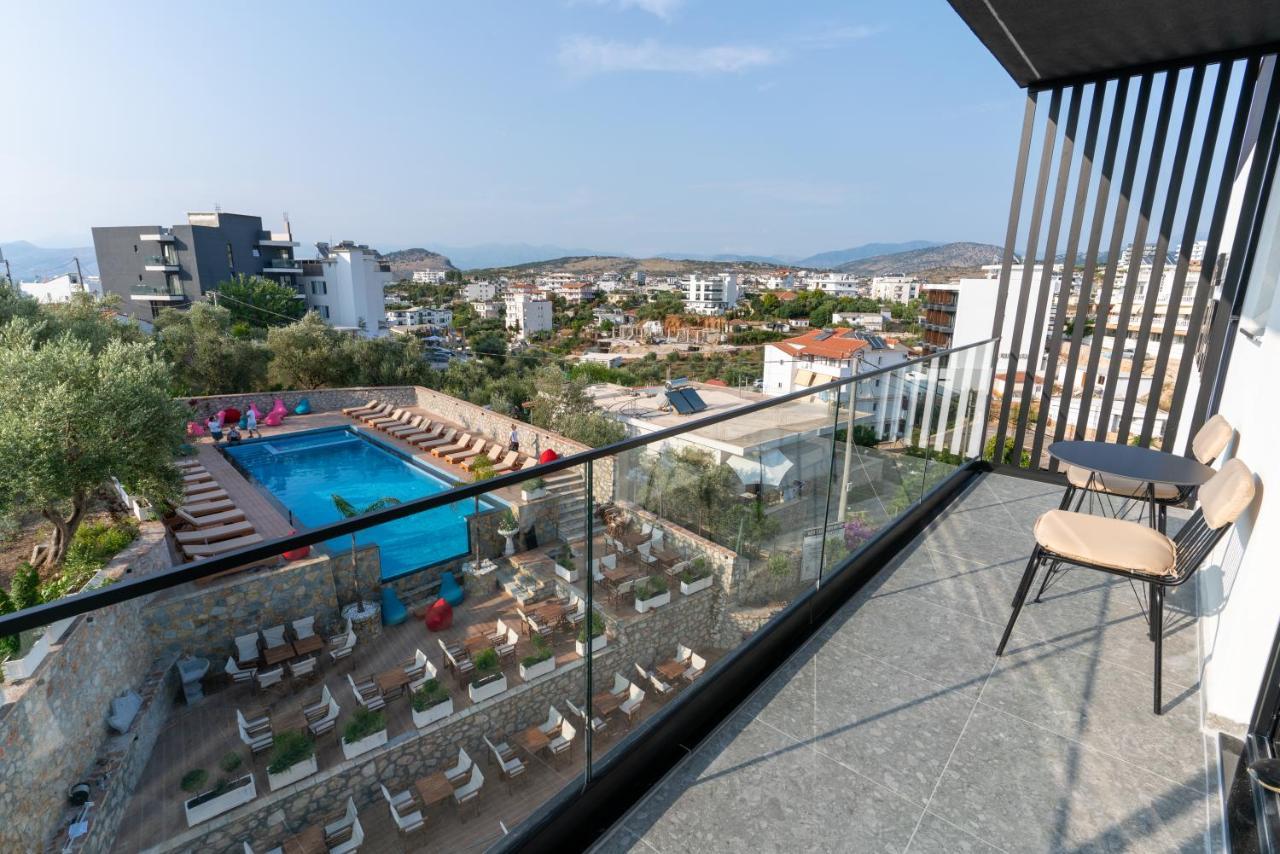 Hotel Memaj Ksamil Kültér fotó
