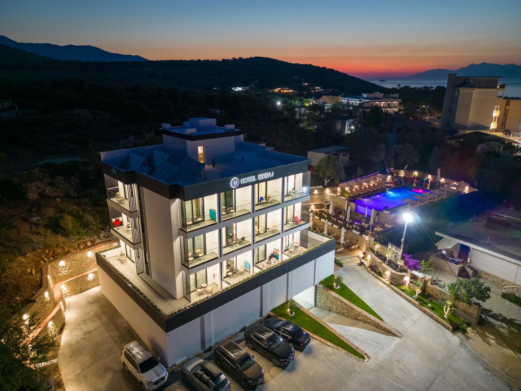 Hotel Memaj Ksamil Kültér fotó