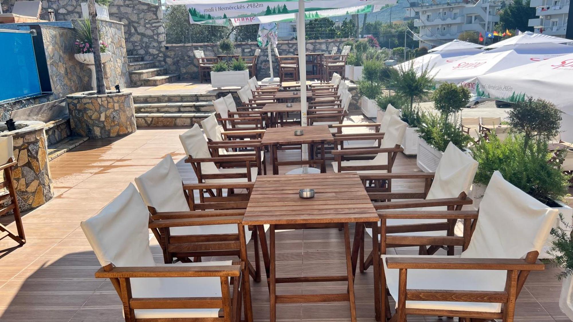 Hotel Memaj Ksamil Kültér fotó