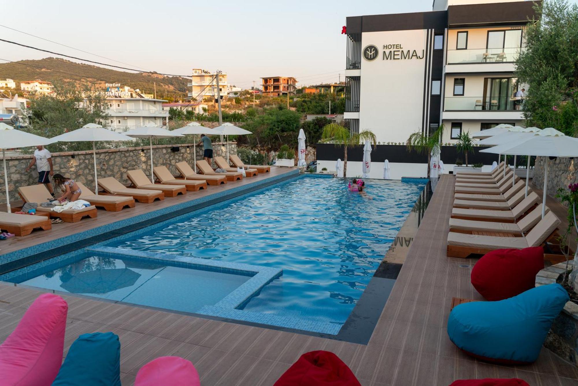 Hotel Memaj Ksamil Kültér fotó