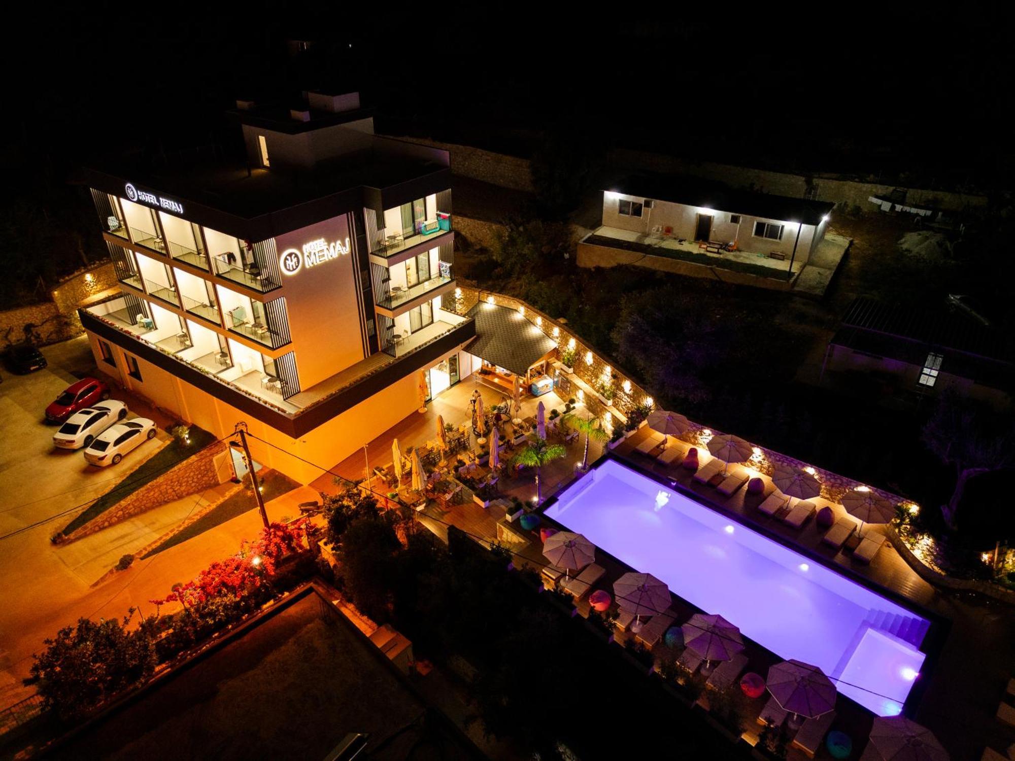 Hotel Memaj Ksamil Kültér fotó