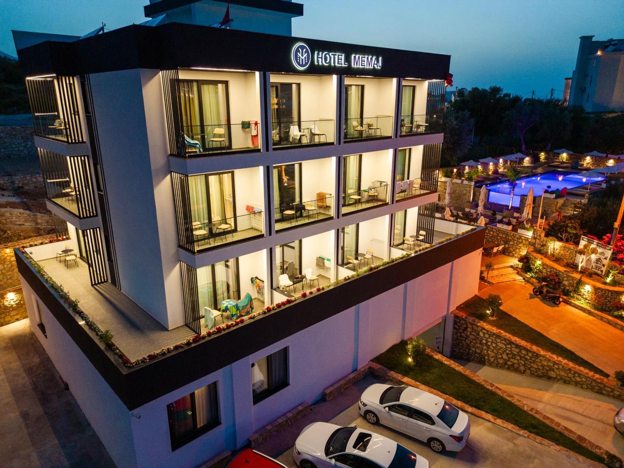 Hotel Memaj Ksamil Kültér fotó